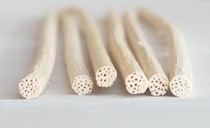 Natural Reed Diffuser Sticks Close up