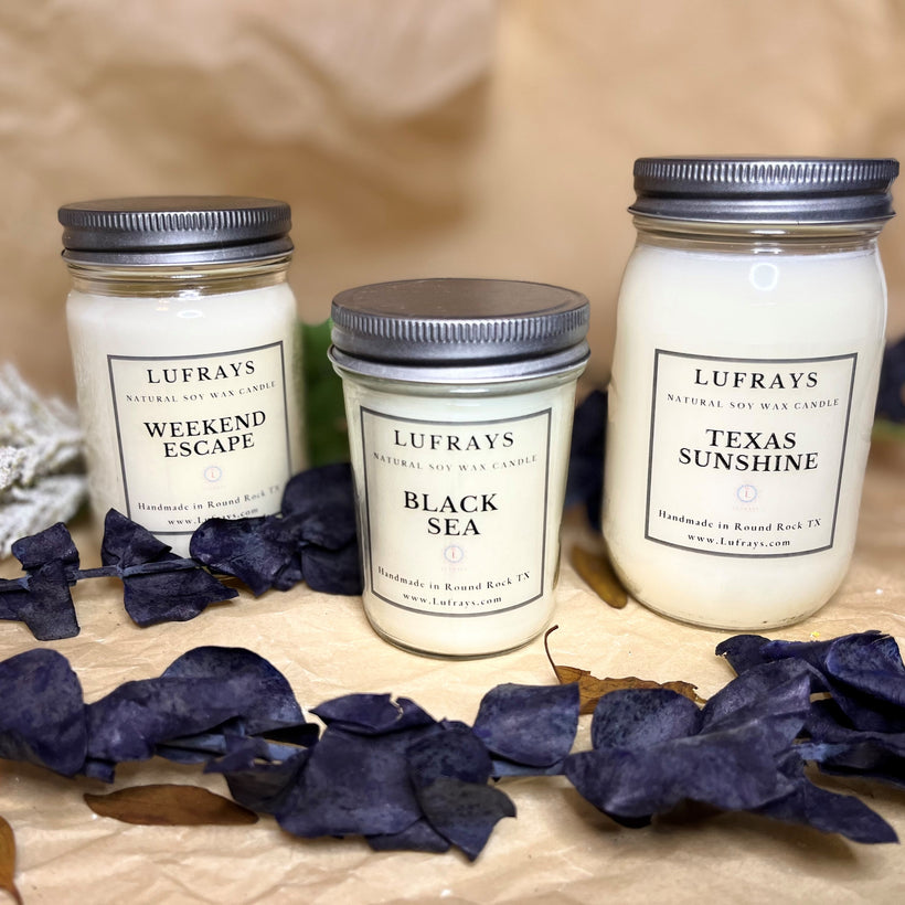 Mason Jar Soy Candles