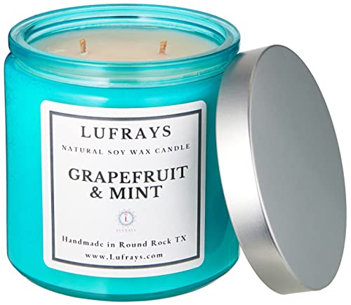 Grapefruit & Mint Luxury Soy Candle