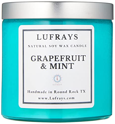 Grapefruit & Mint Luxury Soy Candle