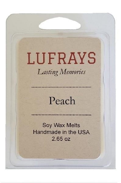 Handmade Peach Soy Wax Melt