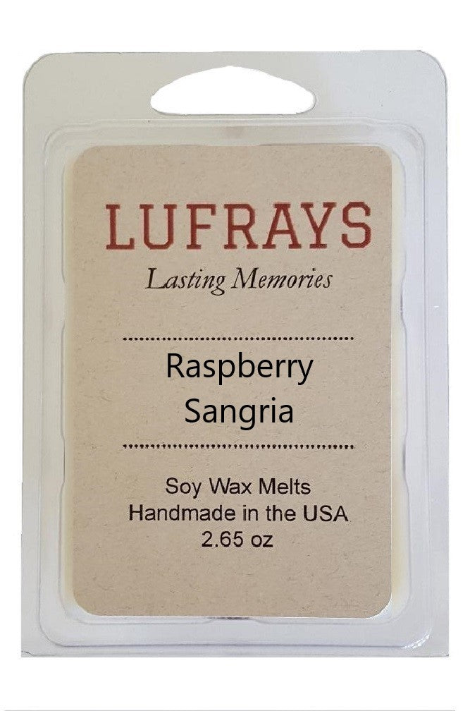 Raspberry Sangria Handmade Soy Wax Melt