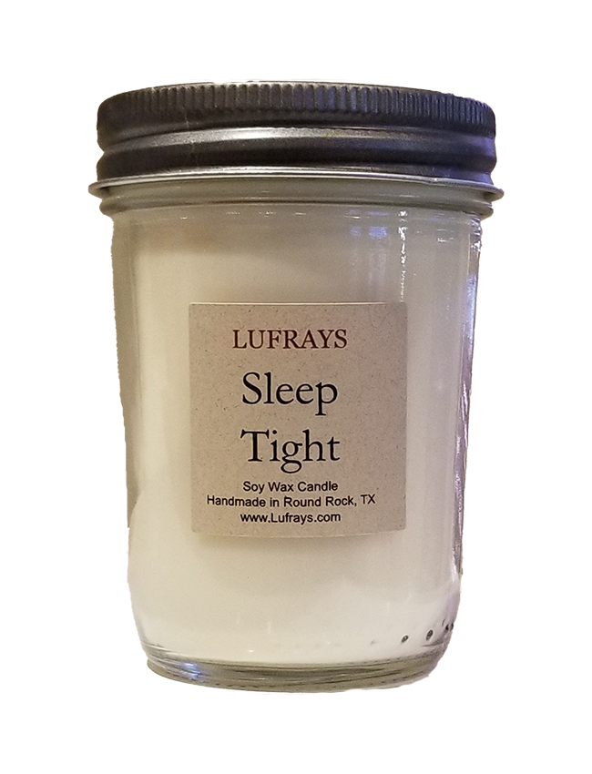 Sleep Tight Mason Jar Candle