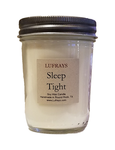 Sleep Tight Mason Jar Candle