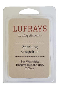 Handmade Sparkling Grapefruit Soy Wax Melt