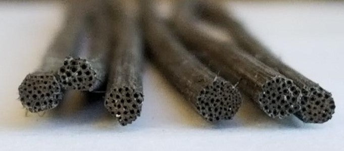 Black Reed Diffuser Sticks Magnified